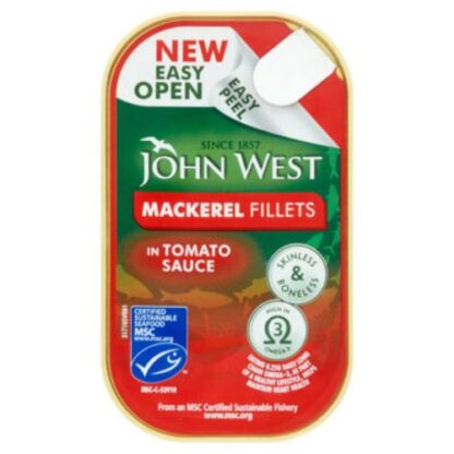 John West Mackerel in Tomato Sauce 125G