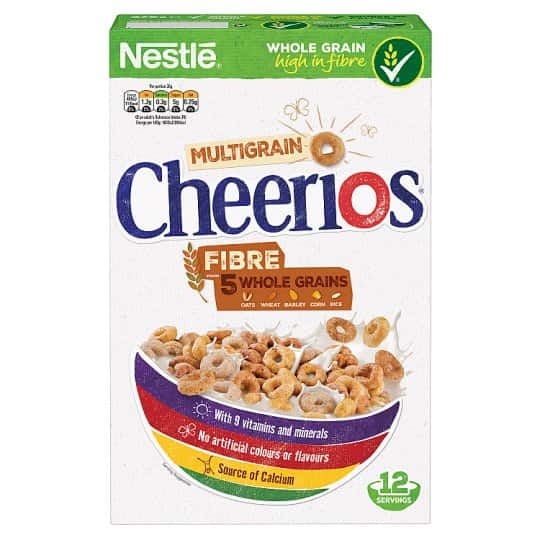 Nestle Cheerios Multigrain Cereal 375G
