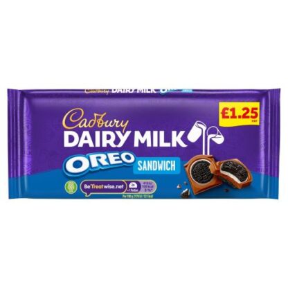 Cadburys Dairy Milk Oreo Sandwich 95g