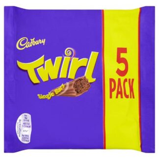 Cadbury Twirl Chocolate Bar 5 Pack