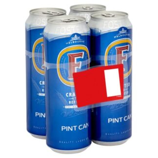 Foster's Lager Beer 4 x 568ml Can