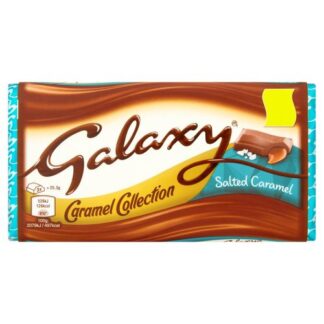 Galaxy Salted Caramel Chocolate Bar 135g