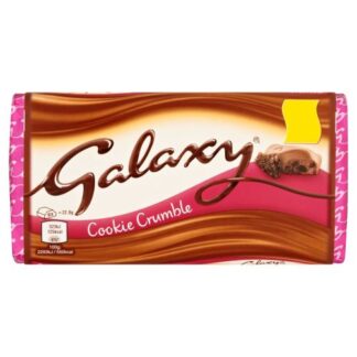 Galaxy Cookie Crumble Chocolate Bar 114G