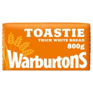 Warburtons Toastie Soft Thick White 800g