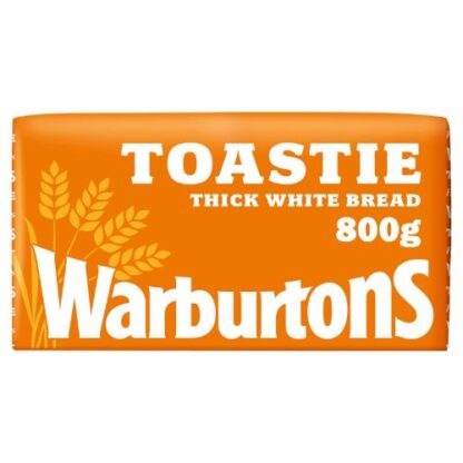Warburtons Toastie Soft Thick White 800g