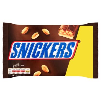 Snickers Chocolate Bars Multipack 3 x 41.7g