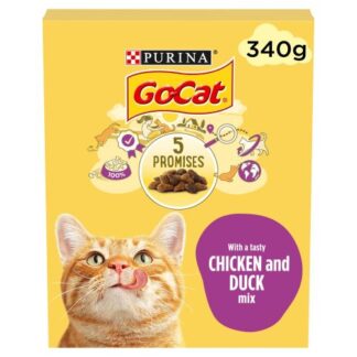 Go-Cat with a Tasty Chicken and Duck Mix 1+ Years 340g