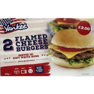 Yankee 2 Flamed Cheeseburgers