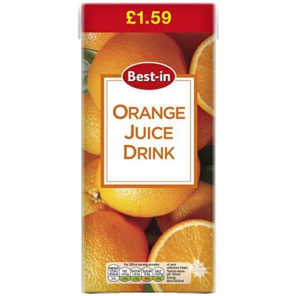 Best-One Orange Juice from Concentrate 1 Litre