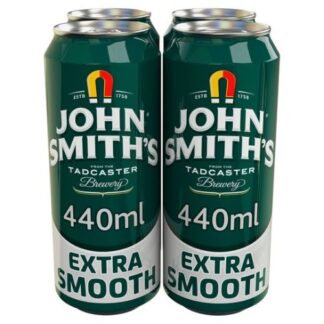 John Smiths Extra Smooth 4X440ml Cans