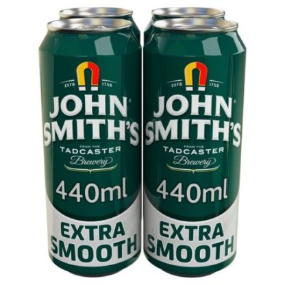 John Smiths Extra Smooth 4X440ml Cans