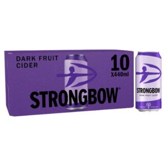 Strongbow Dark Fruit Cider 10 x 440ml Cans