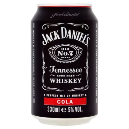 Jack Daniel's & Cola 330ml Can