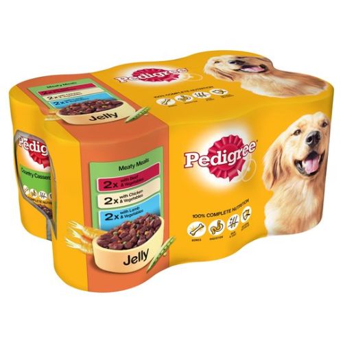 Dog Food in Tins