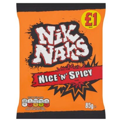 Nik Naks Nice 'N' Spicy Flavour 85g