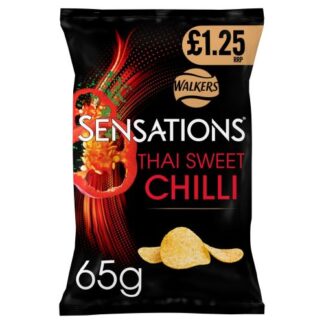 Sensations Thai Sweet Chilli Crisps 65g