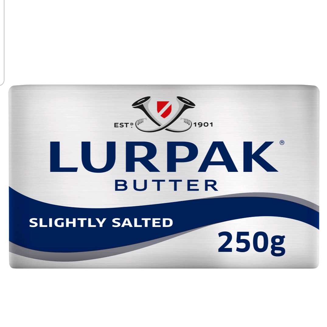 Lurpak Slightly Salted Block Butter 250G – Britishfoodmart