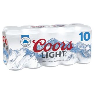 Coors Light Lager 10 x 440ml