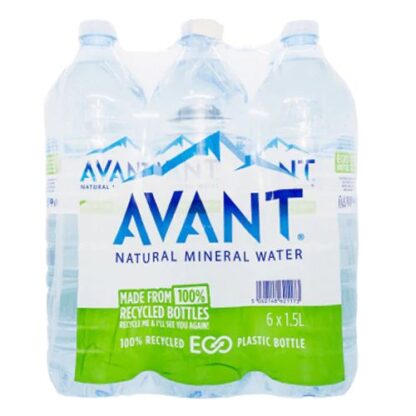 Avant Natural Mineral Bottled Water 1.5L X 6