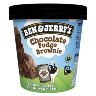 Ben & Jerry's Chocolate Fudge Brownie Ice Cream 465Ml