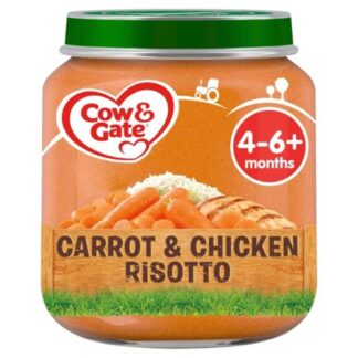 Cow & Gate Carrot & Chicken Risotto Jar 125g
