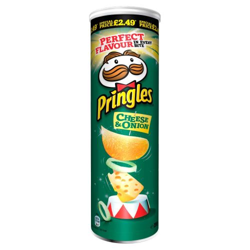 Pringles Cheese & Onion 200g – Britishfoodmart