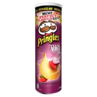 Pringles Texas BBQ Sauce Crisps 165g