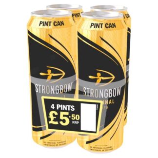 Strongbow Original Cider 4 x 568ml