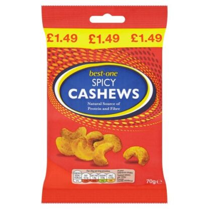Best-One Spicy Cashews 70g