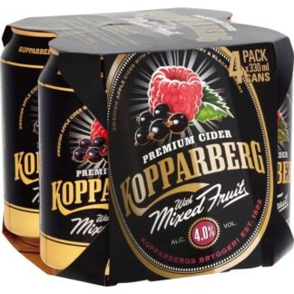 Kopparberg Premium Cider with Mixed Fruit 4 x 330ml