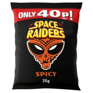 Space Raiders Spicy Crisps 25g
