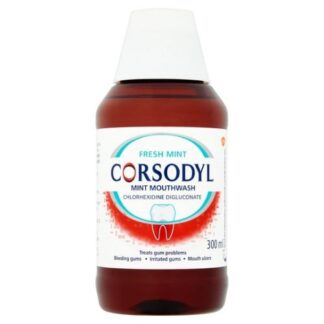 Corsodyl Mint Mouthwash 300Ml
