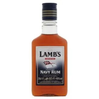 Lambs Dark Navy Rum 20cl