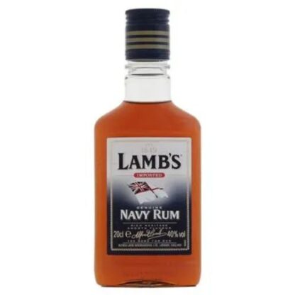 Lambs Dark Navy Rum 20cl