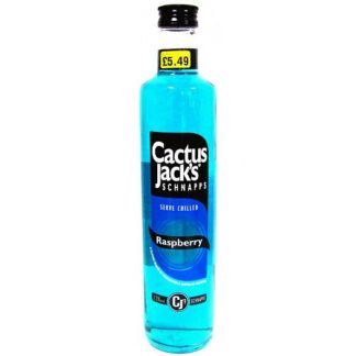 Cactus Jack's Schnapps Raspberry 50cl