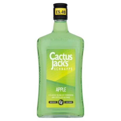 Cactus Jack's Schnapps Apple Sour 50cl
