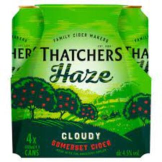Thatchers Haze Cider 4 x 440ml