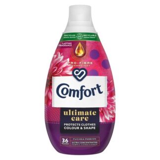 Comfort Ultra-Concentrated Fabric Conditioner Ultimate Care Fuchsia Passion 36 Wash 540 ml