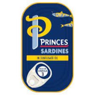 Princes Sardines in Sunflower Oil 120g