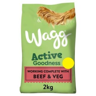 Wagg Active Goodness Rich in Beef & Veg 2kg