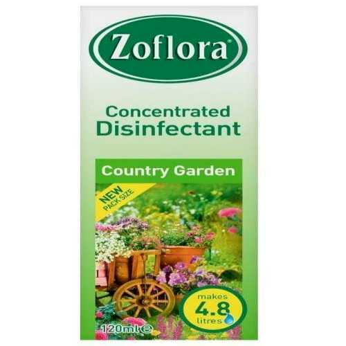 Zoflora Antibacterial Disinfectant Country Garden 120ml Britishfoodmart