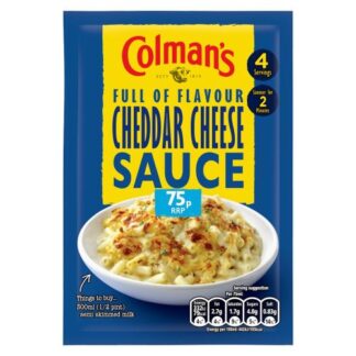 Colmans Cheddar Cheese Sauce Mix 40G