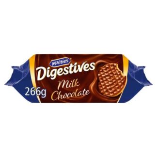 McVities Digestives Milk Chocolate Biscuits 266g