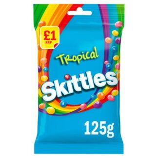 Skittles Tropical Sweets Treat Bag 125g