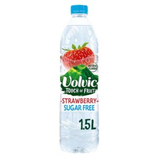 Volvic Touch of Fruit Sugar Free Strawberry Natural Flavoured Water 1.5L