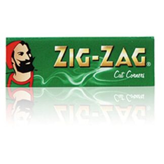 Zig Zag Cut Corners 50 Gummed Rolling Papers