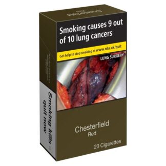 Chesterfield Red King Size 20 Cigarettes