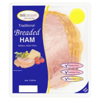 Delicatessen Fine Eating Traditional Breaded Ham 90g