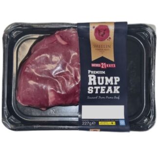 Sheelin Premium Rump Steak 227gm