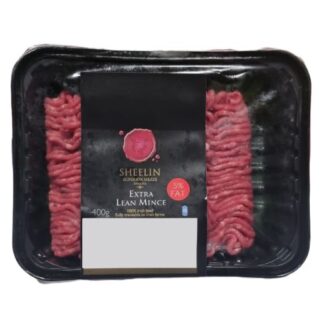 Sheelin Extra Lean Beef Mince 400gm 5%